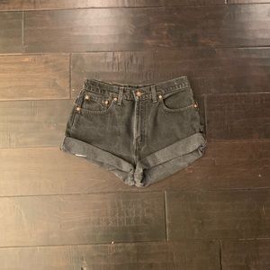Vintage High Rise Levi’s Shorts
